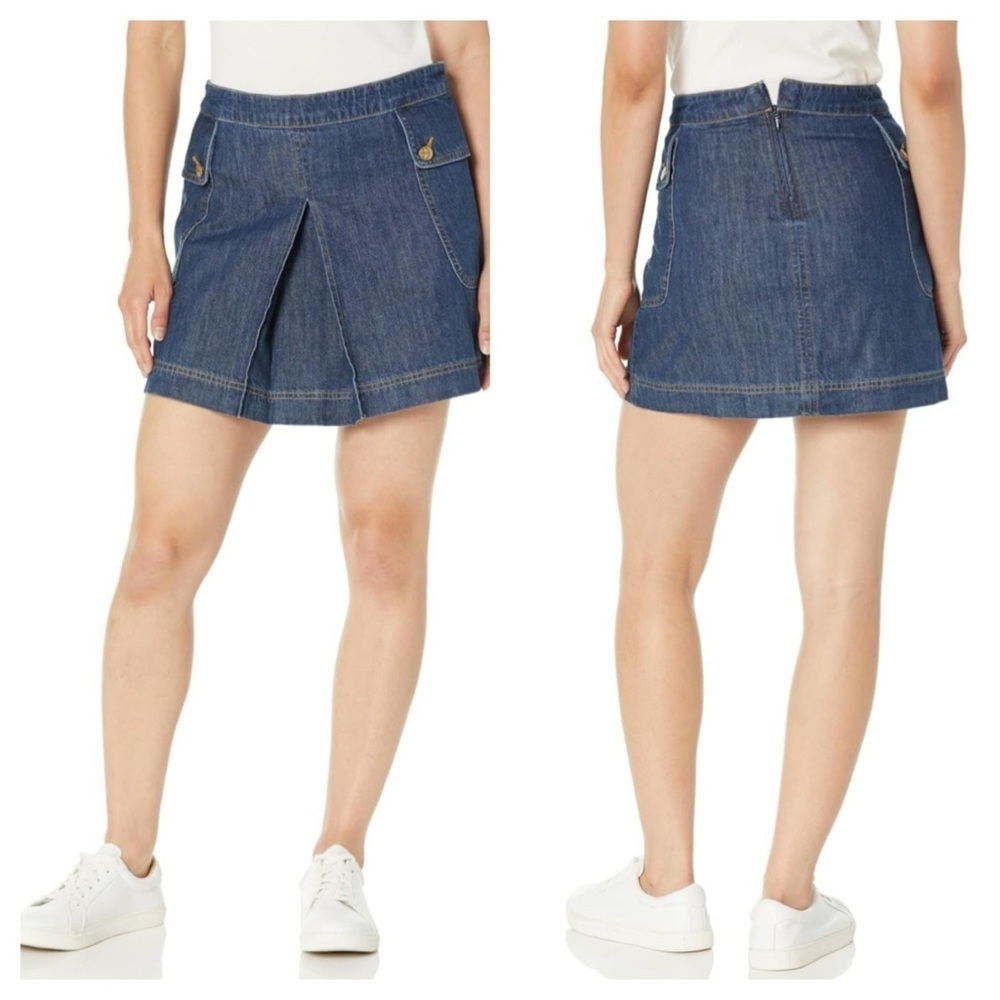 Trina Turk Women's Denim Mini Skirt Size 2 NWT